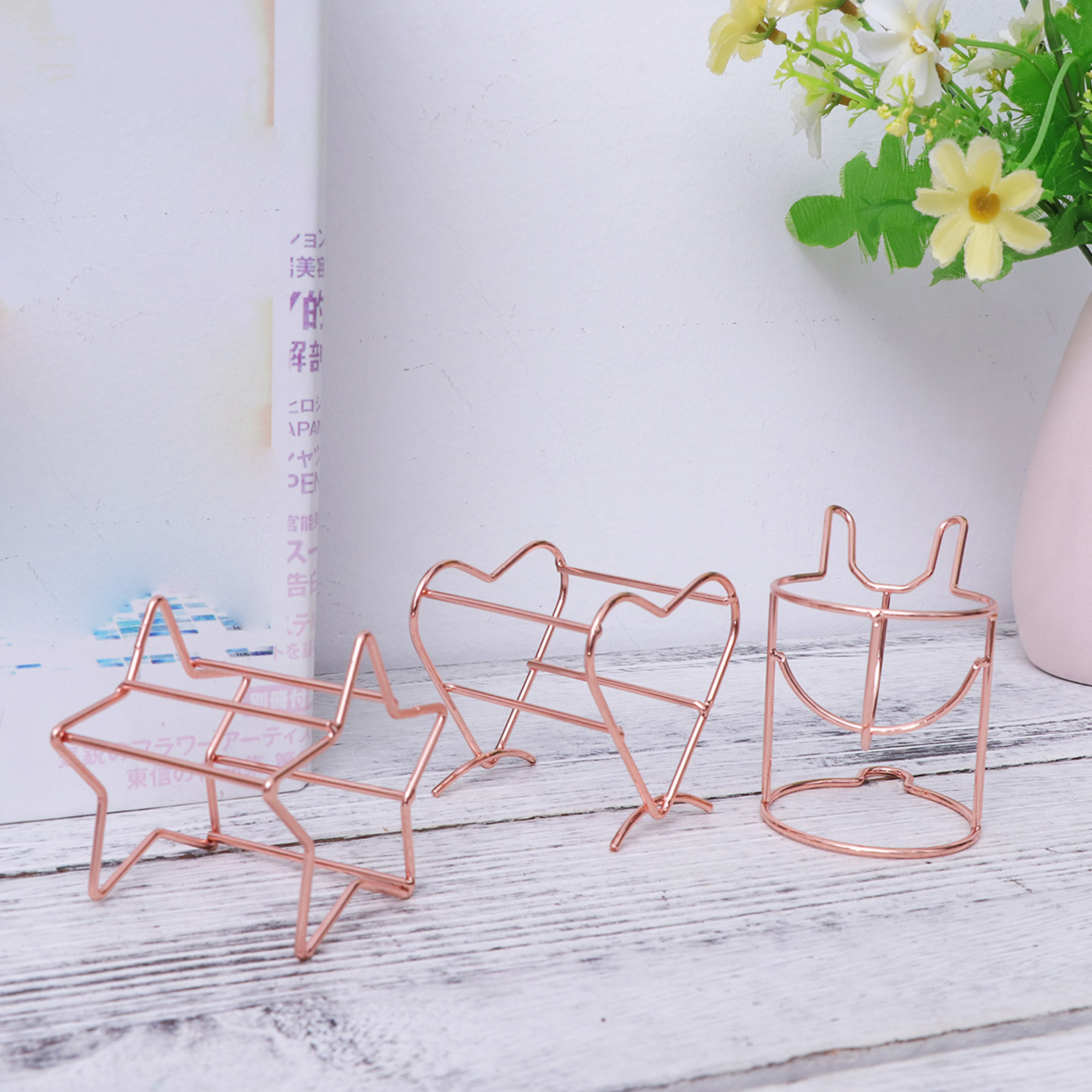 Beauty For Makeup - Lot de 3 supports élégants en