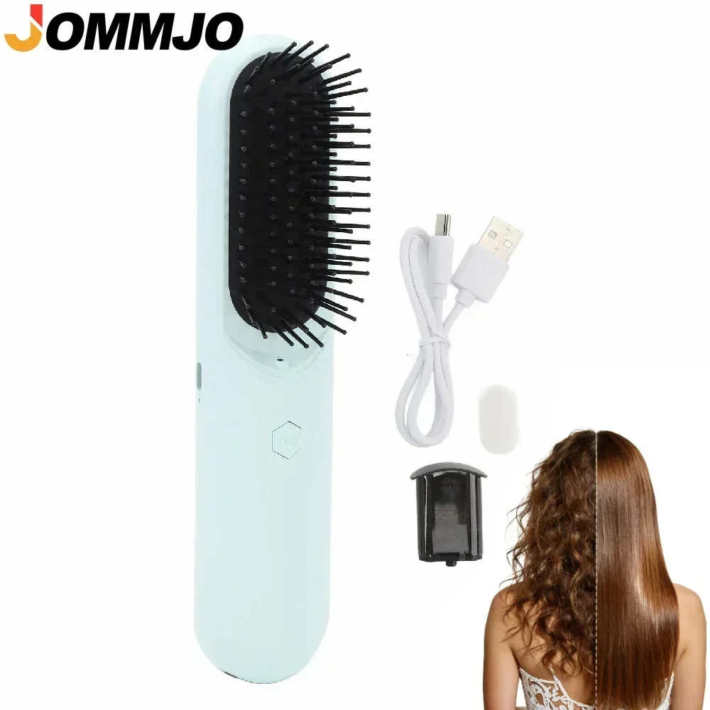 Hair Straightener - Brosse lissante électrique à vapeur, peigne