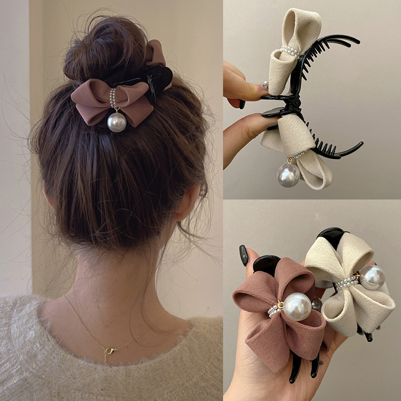 Beauty Makeup Wholesale - Pince à Cheveux Élégante en Peluche