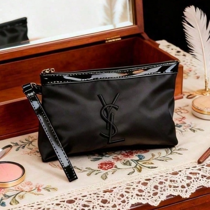 Ysl Beauty Makeup Bag - YSL – trousse à cosmétiques classique