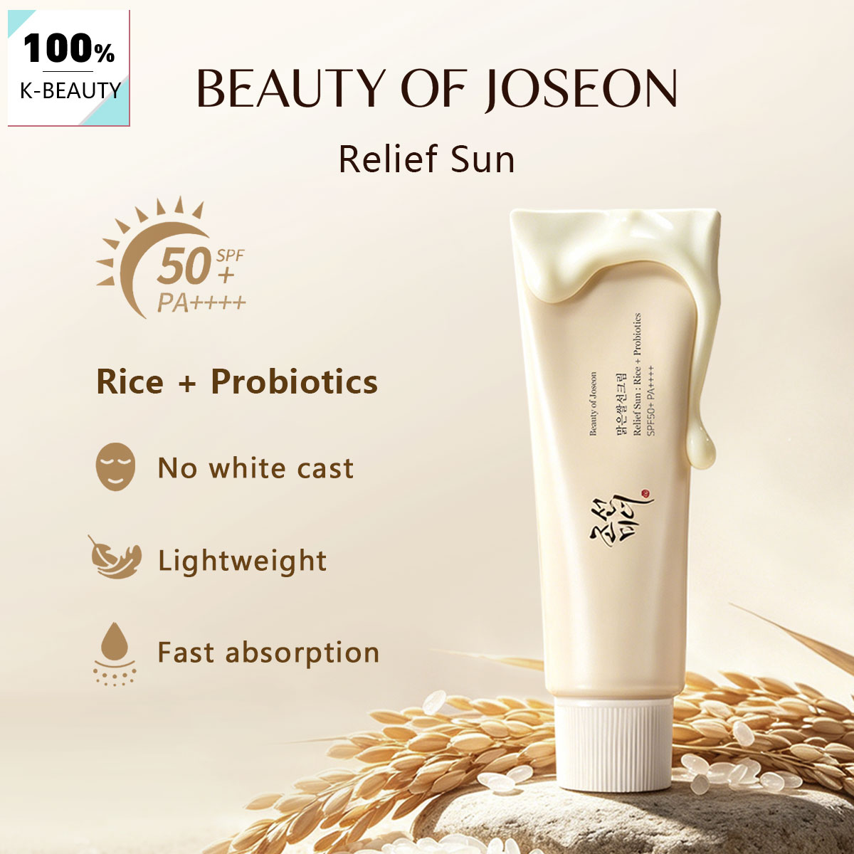 Beauty Of Joseon Makeup - Crème solaire apaisante Beauty of Joseon