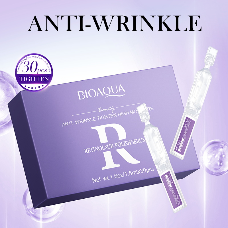 30 pièces BIOAQUA rétinol vita - The Ordinary Serum Hyaluronic Acid avis et prix