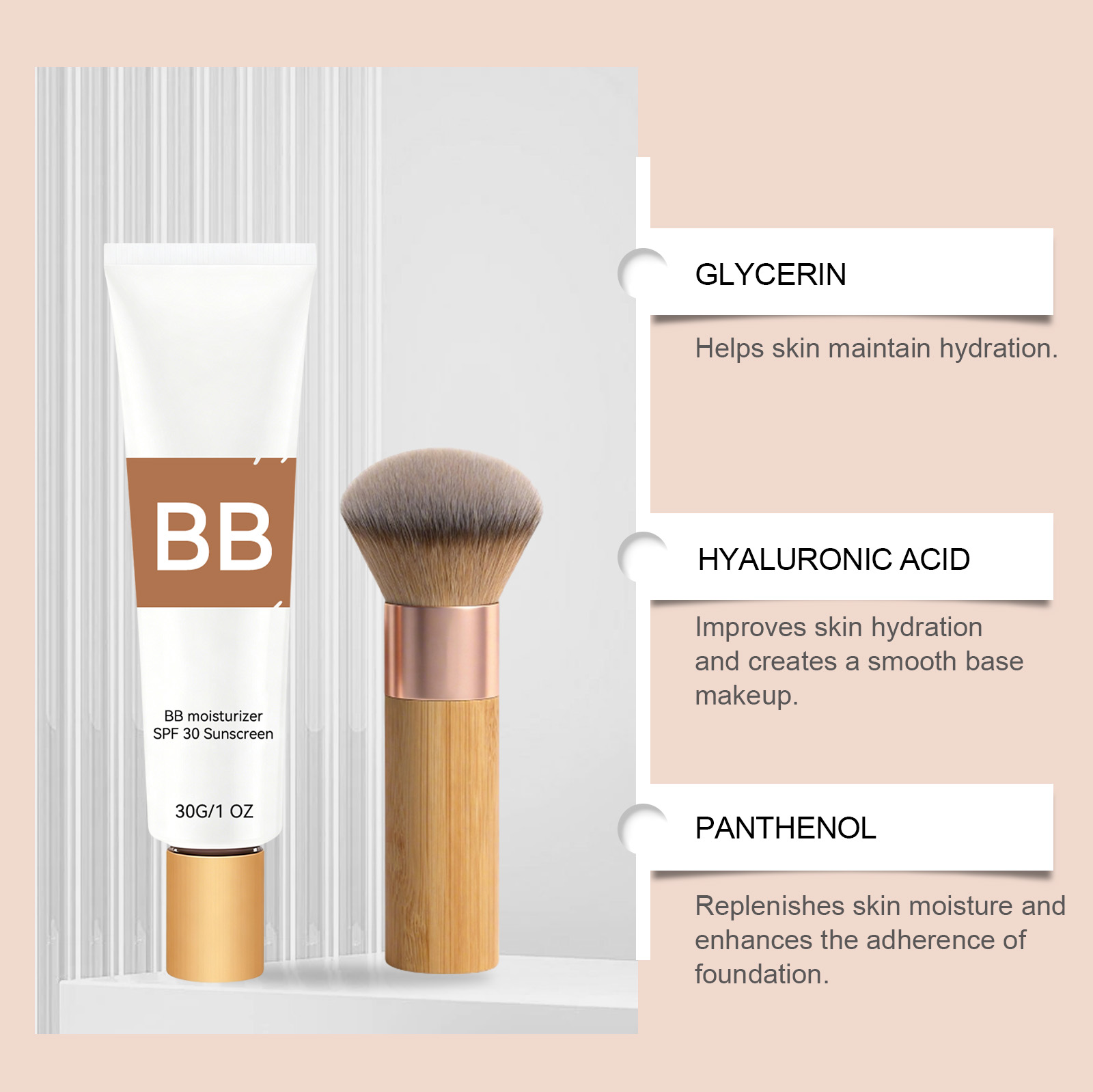 Crème hydratante teintée SPF 3 - Makeup Beauty Ro avis et prix