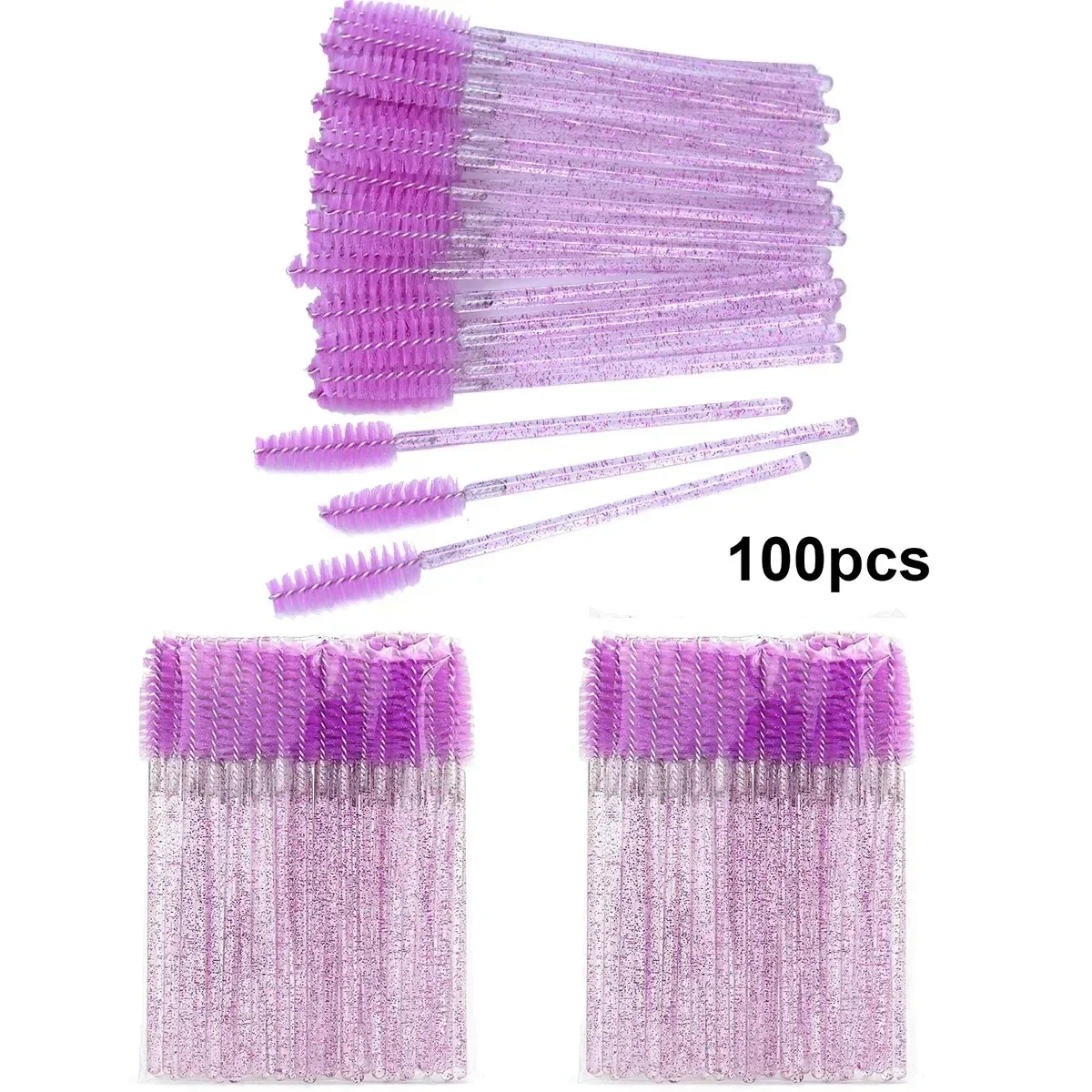Brosses à cils jetables, 100 p - Beauty Makeup Wholesale avis et prix