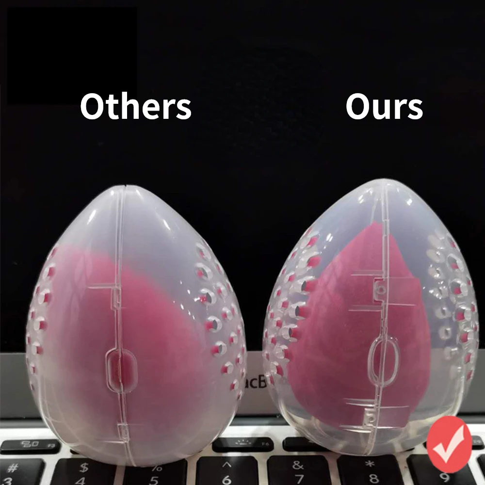 Boîte de rangement transparent - Beauty Makeup Egg avis et prix