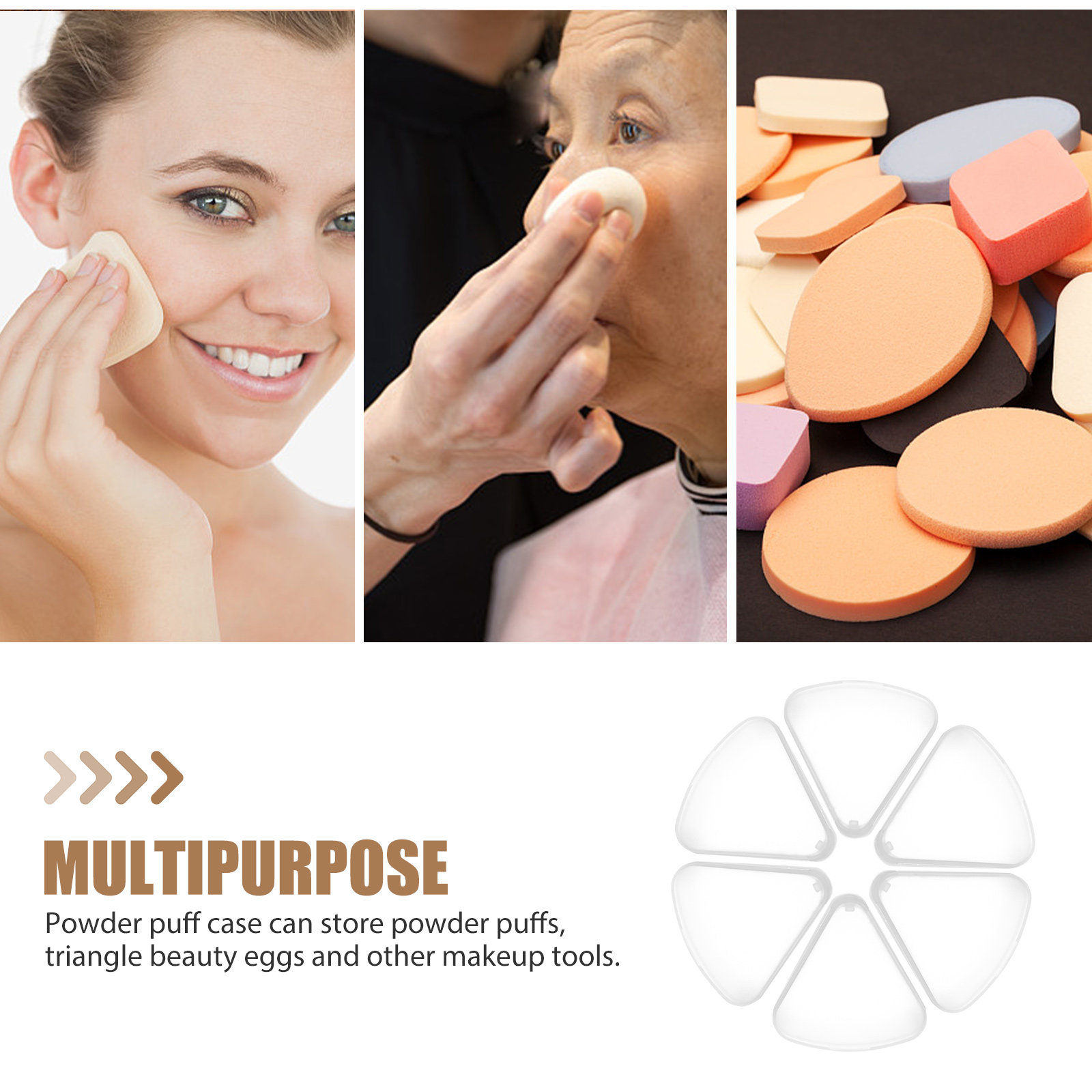 Lot de 6 étuis de rangement po - Beauty For Makeup avis et prix