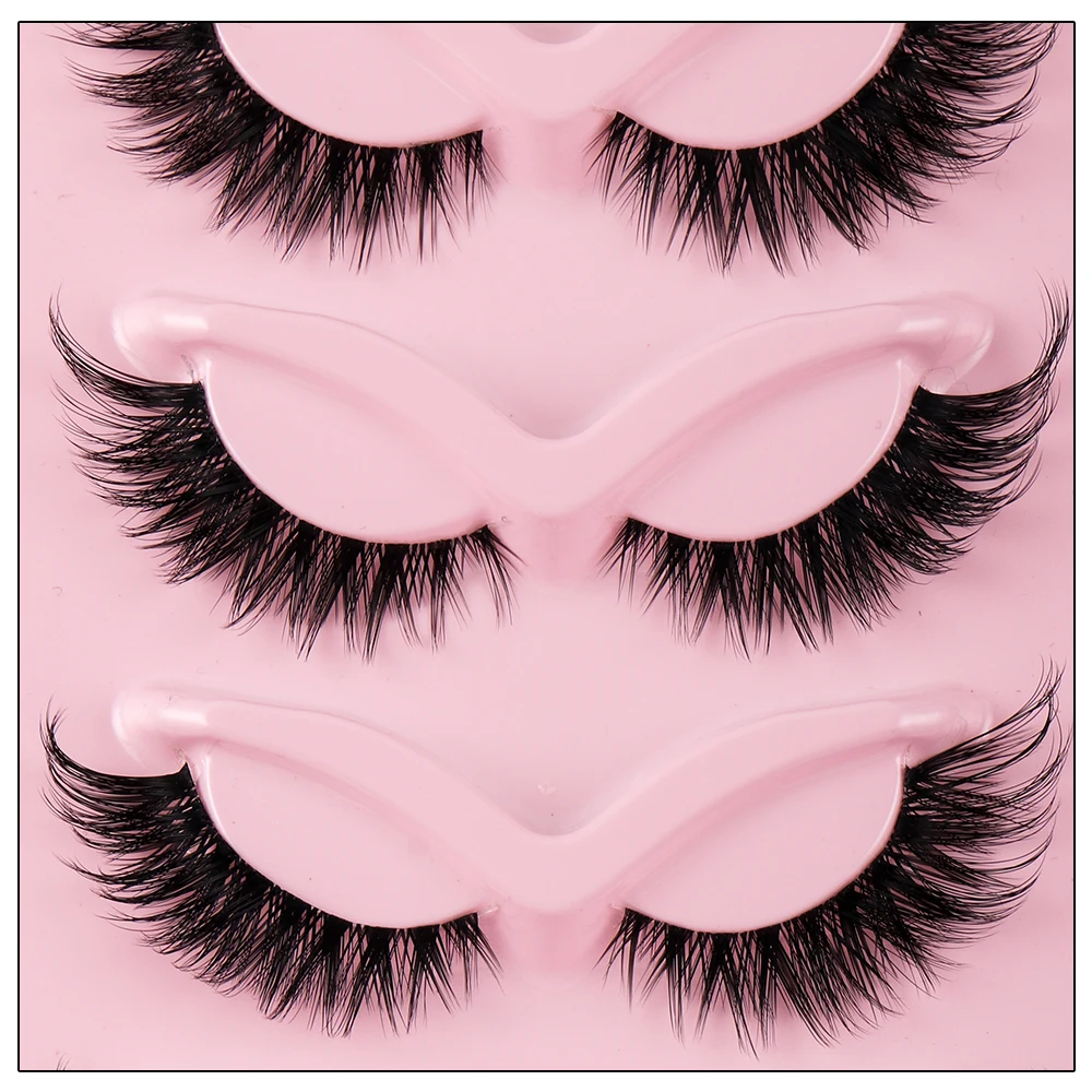 Cils artificiels 3D naturels e - Beauty Makeup Look avis et prix