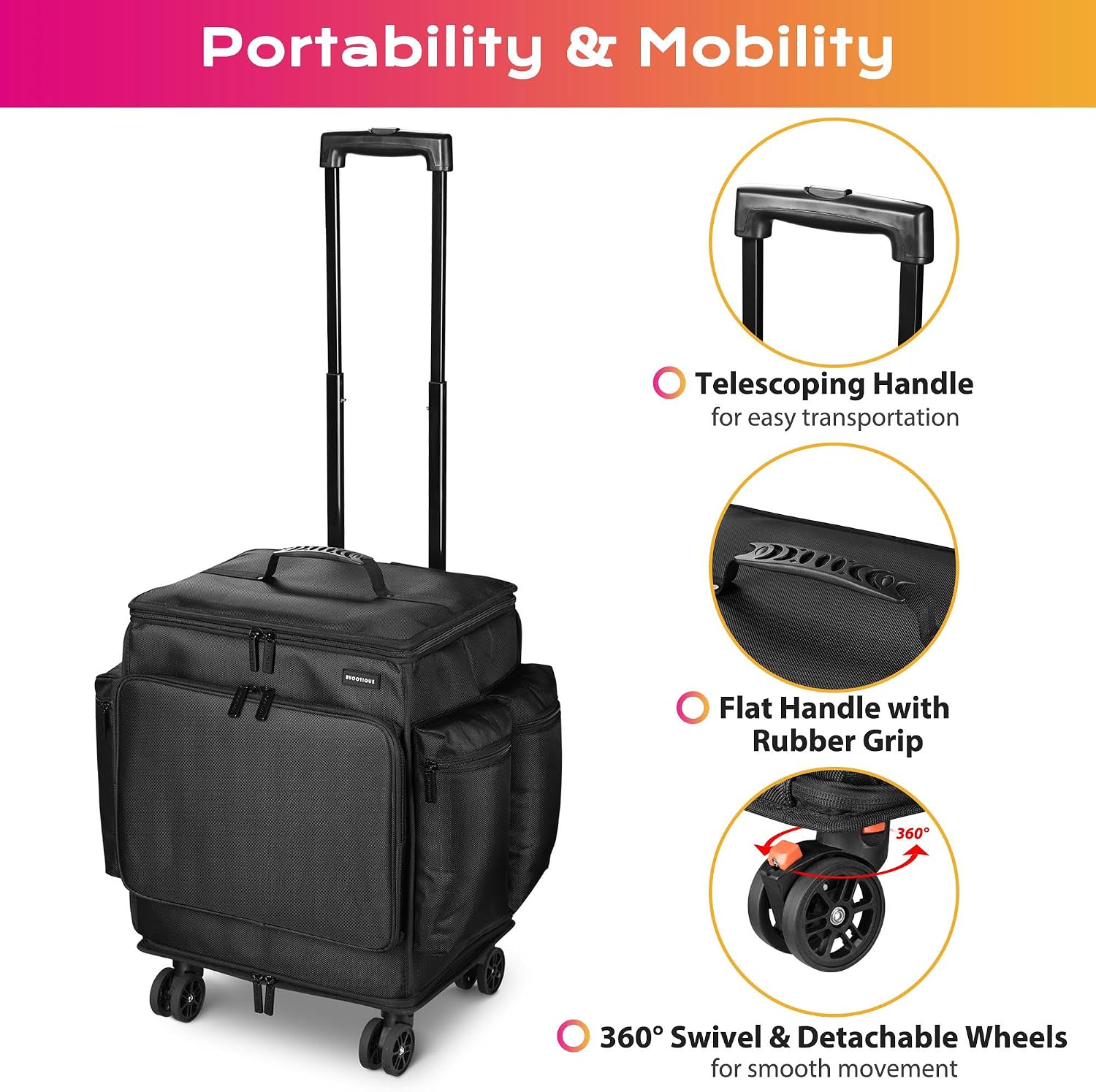 Sac à dos de voyage à roulette - Hair Straightener avis et prix