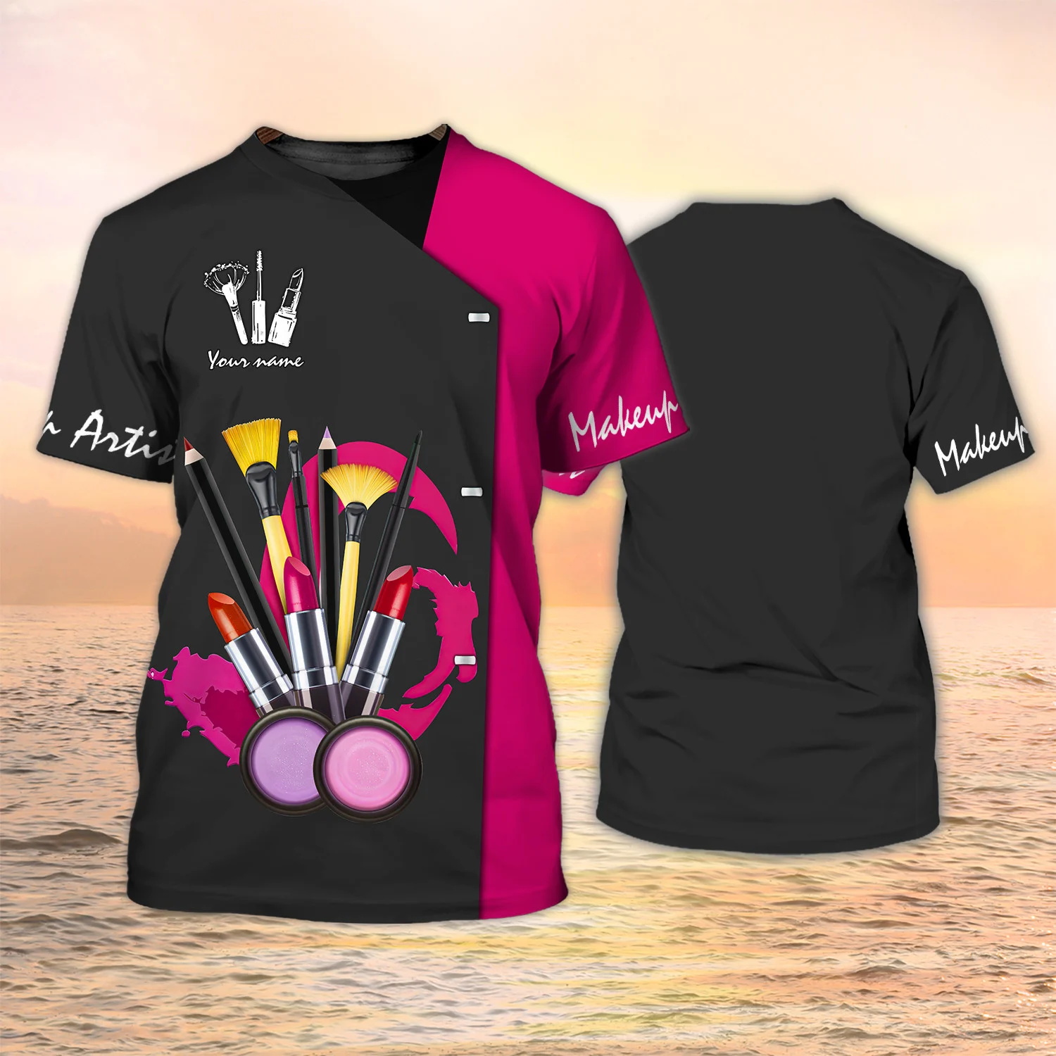 T-shirt unisexe pour hommes, m - Beauty Makeup Names avis et prix