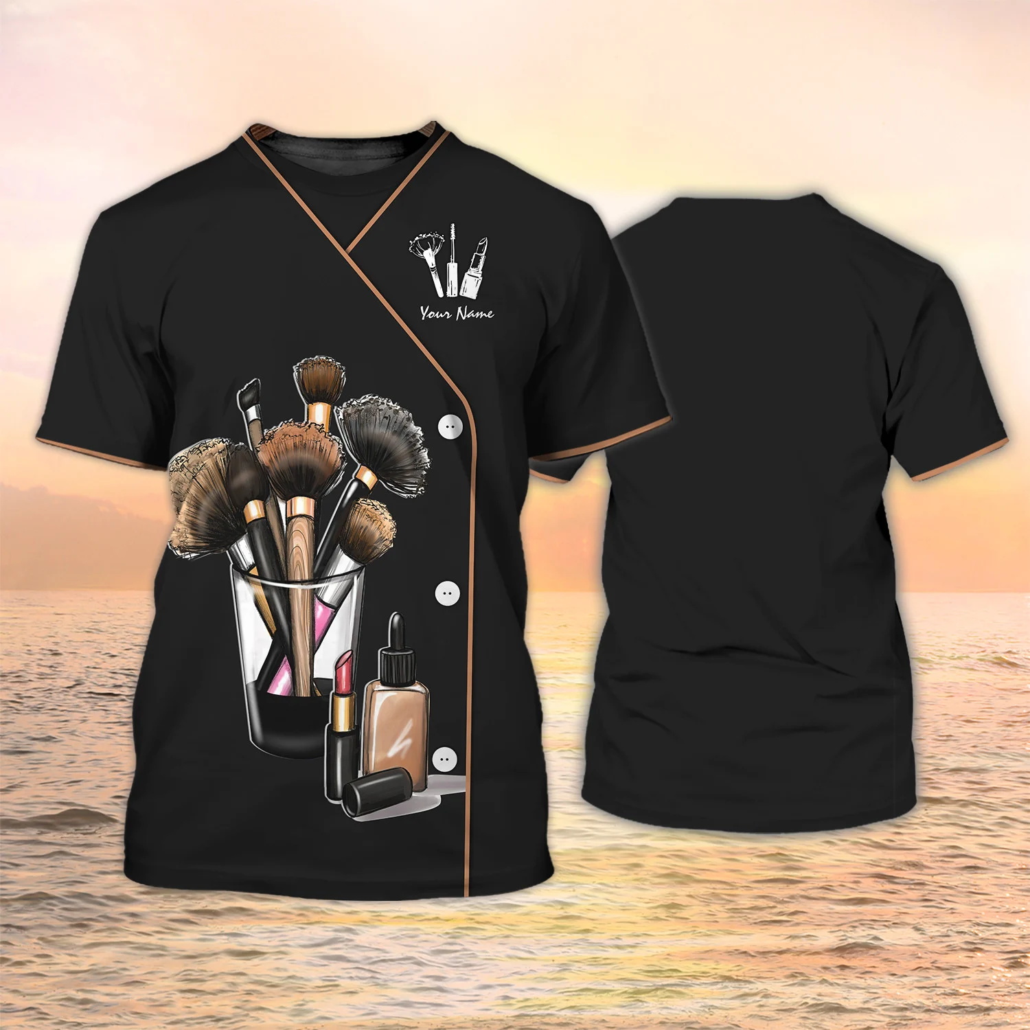 T-shirt unisexe pour hommes, m - Beauty Makeup Names avis et prix