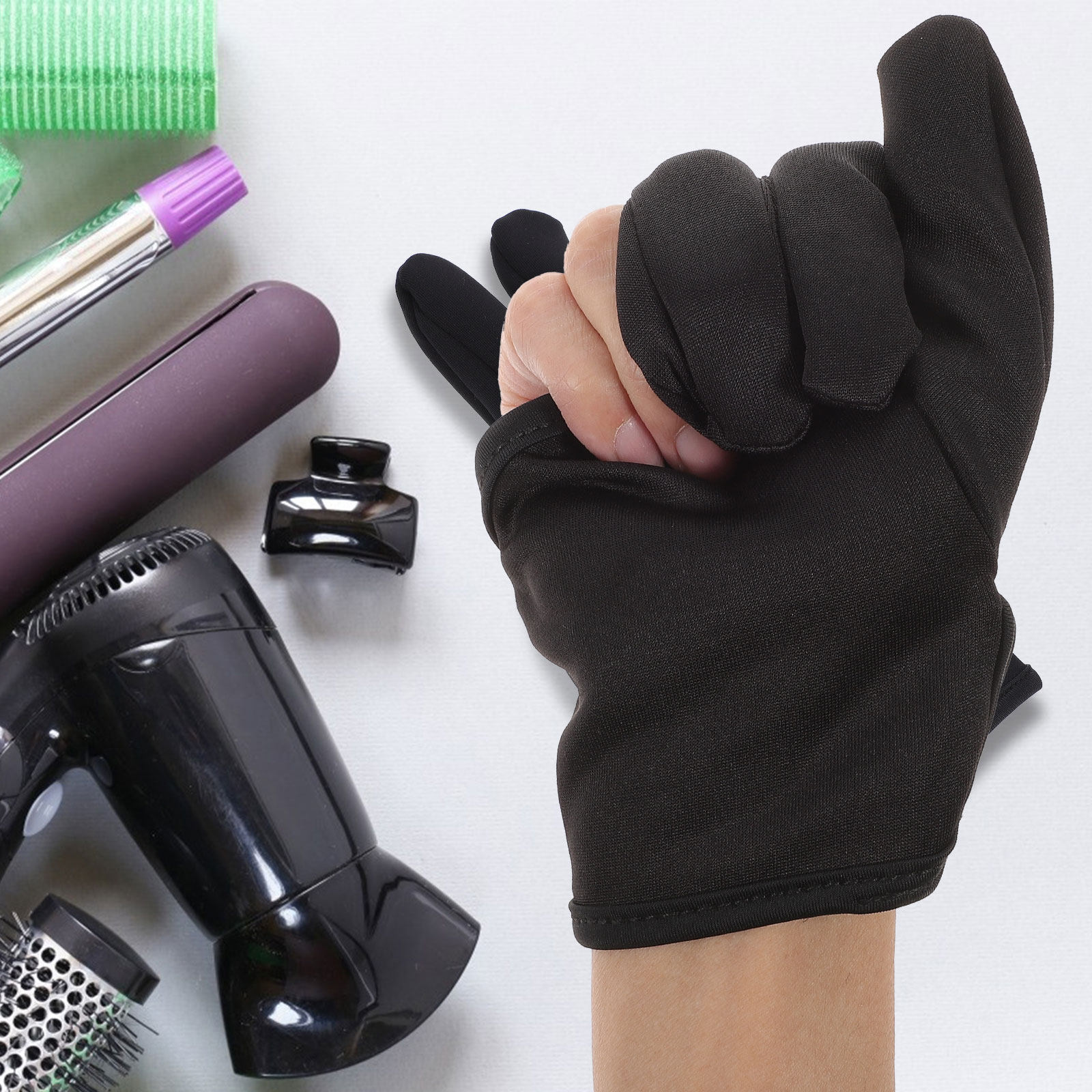 Gant de coiffure à 3 doigts ré - Hair Straightener avis et prix