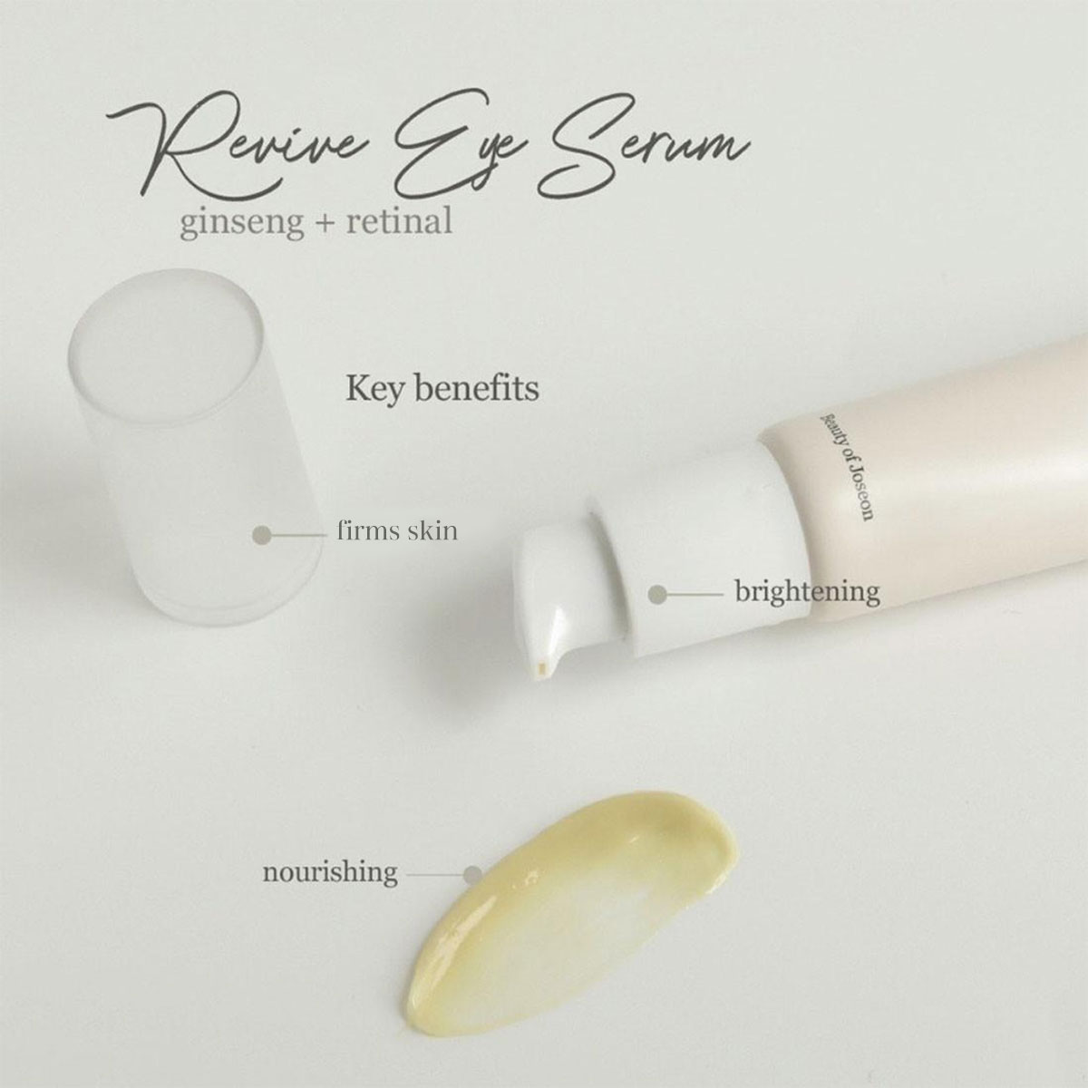 Crème pour les yeux au ginseng - Beauty Of Joseon Makeup avis et prix